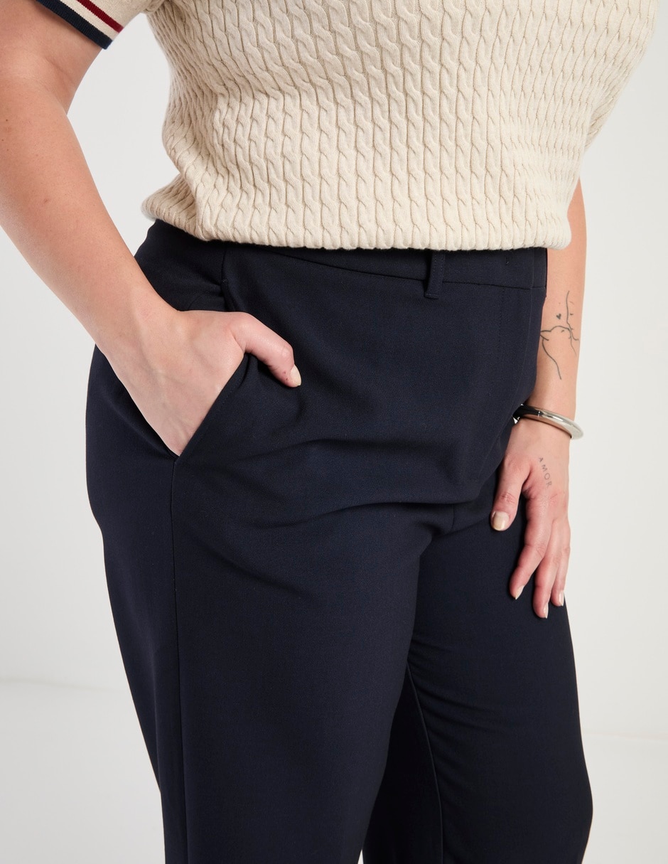 Pantalón chino straight para mujer 4