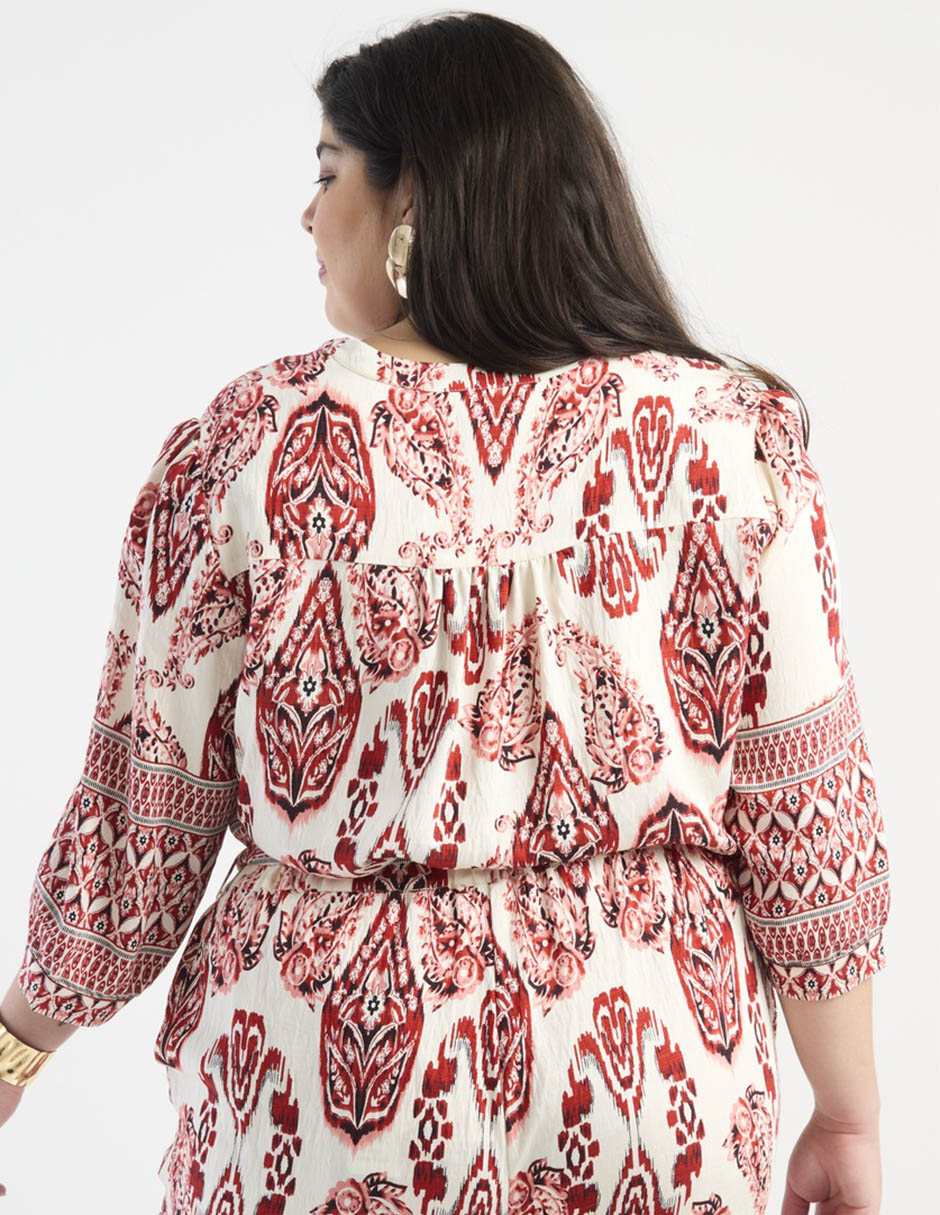 Blusa manga 3/4 para mujer 2