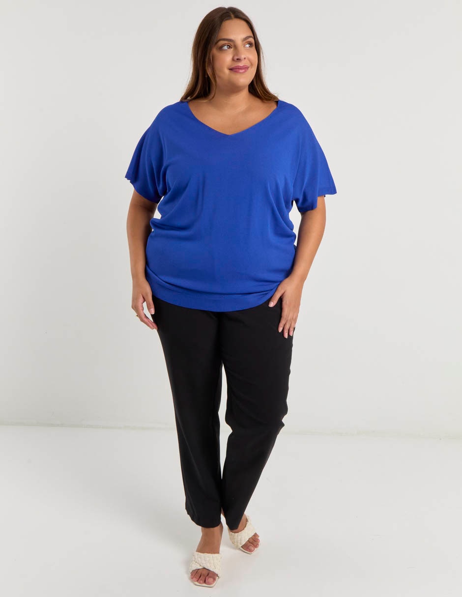 Blusa manga corta para mujer 3