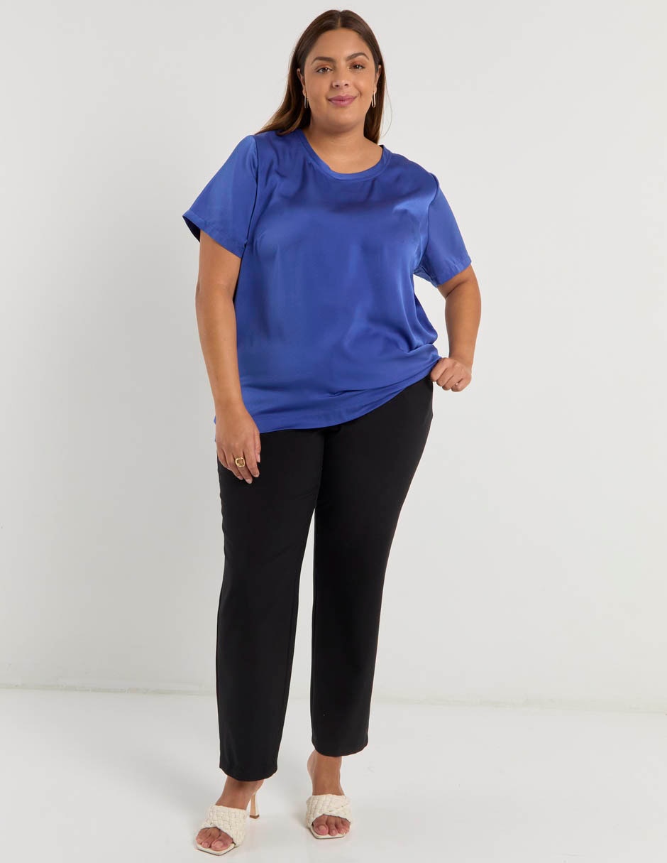 Blusa manga corta para mujer 3