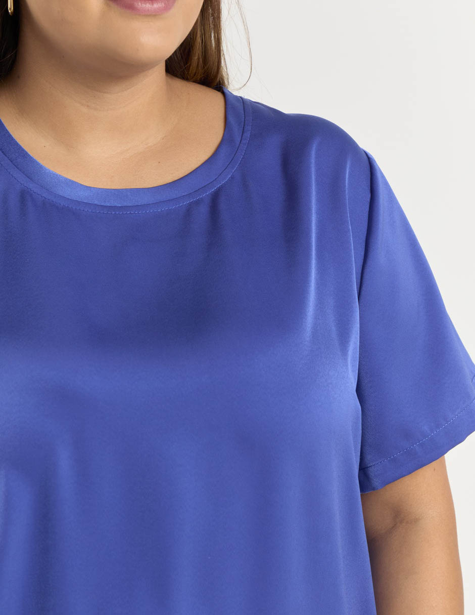 Blusa manga corta para mujer 5