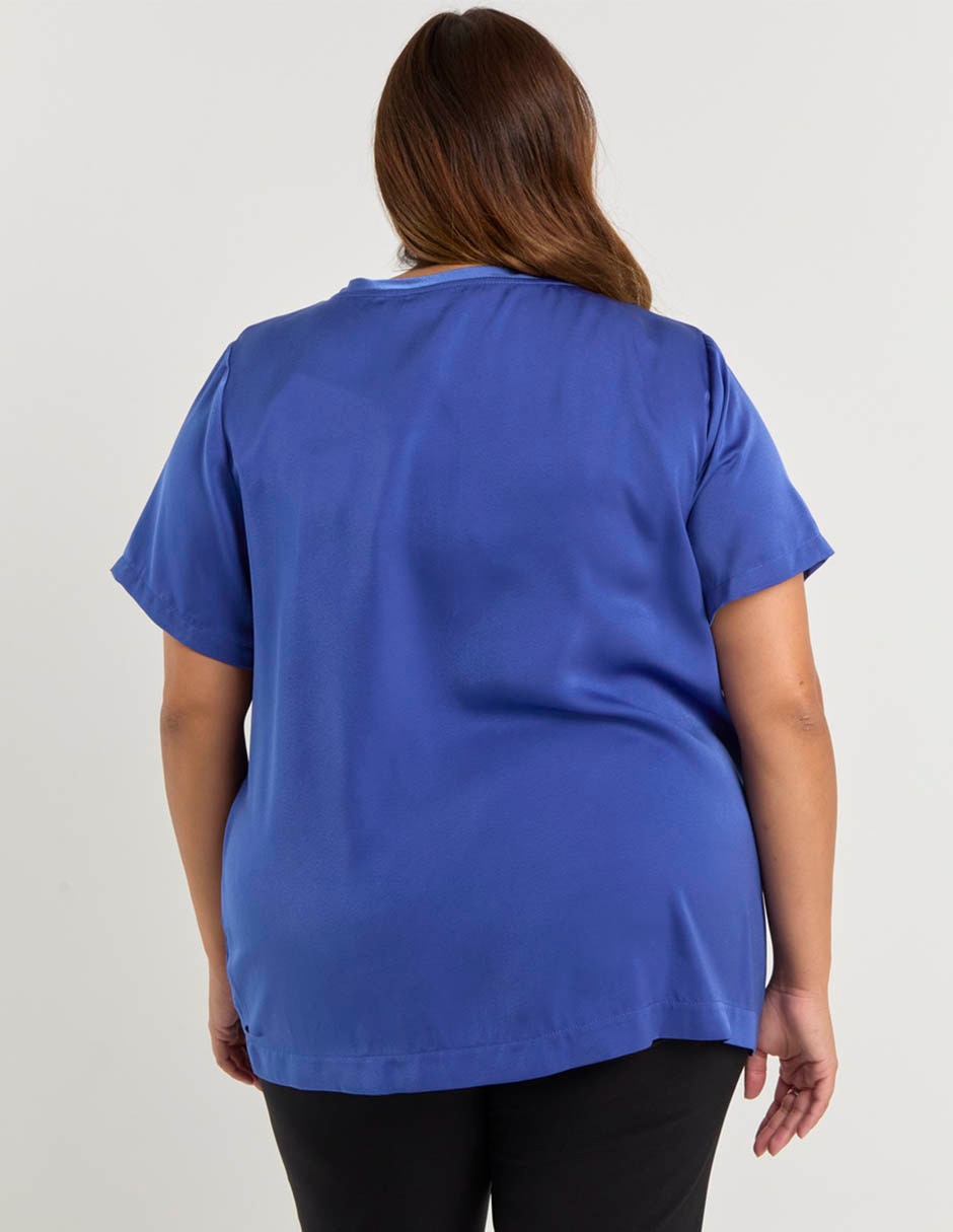 Blusa manga corta para mujer 6