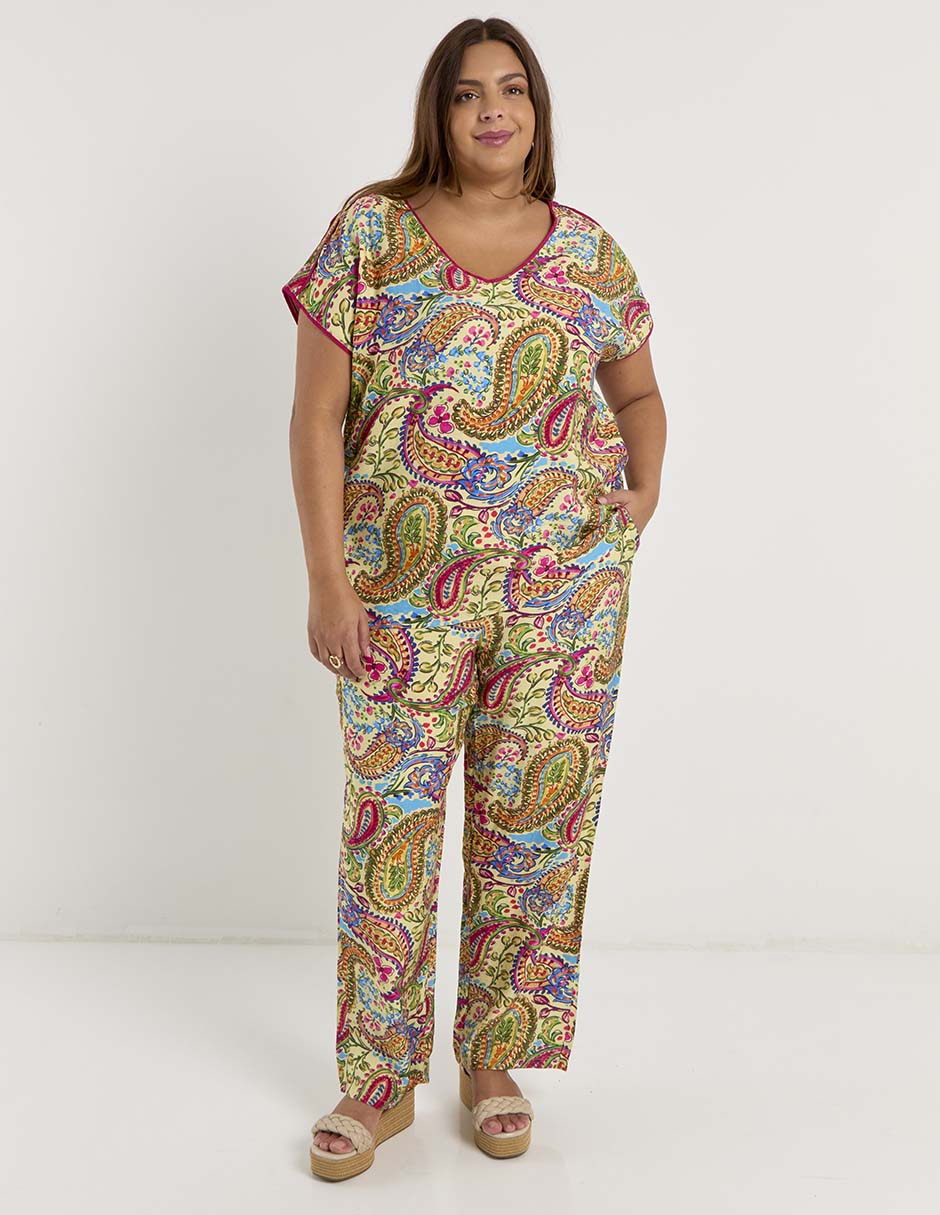 Blusa manga corta para mujer 2