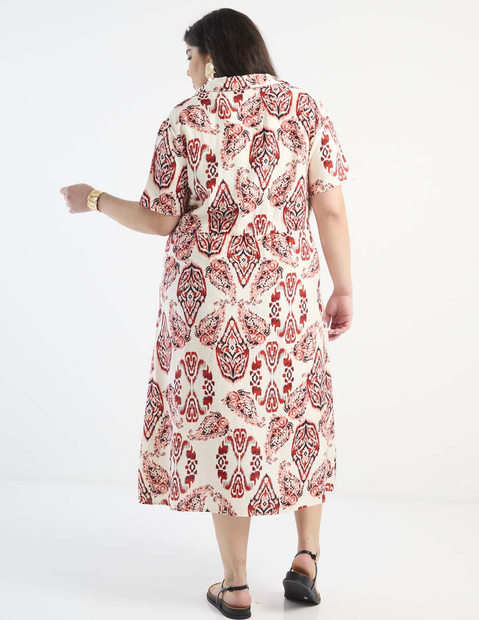 Vestido midi casual para mujer 2