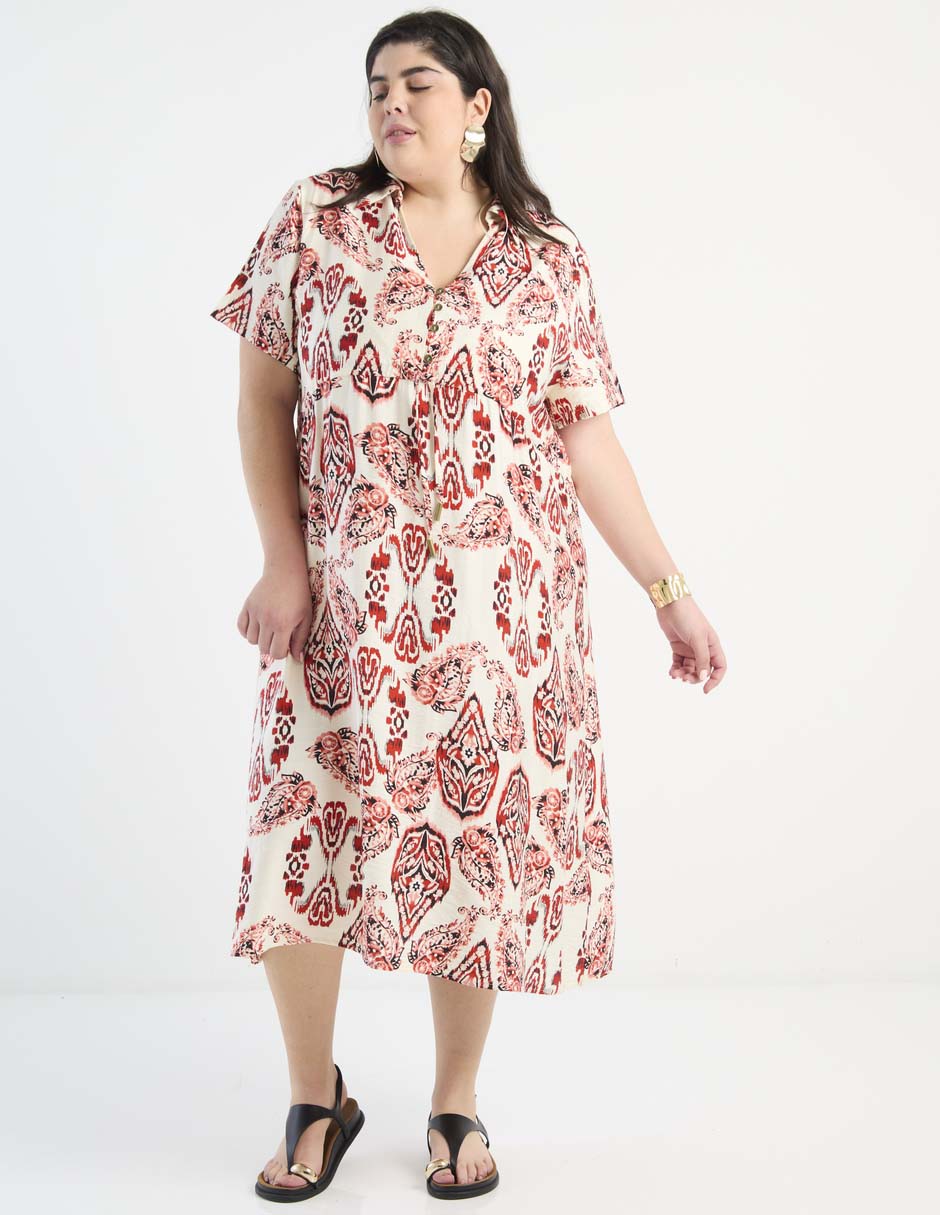 Vestido midi casual para mujer 3