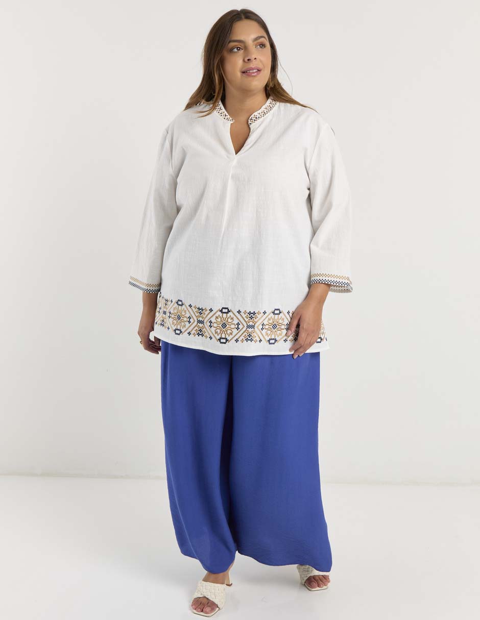 Blusa manga larga para mujer 3