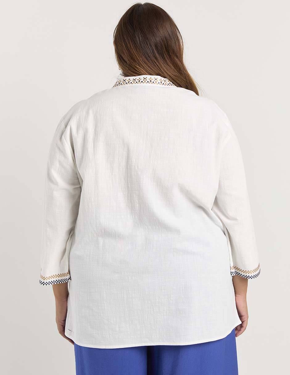 Blusa manga larga para mujer 6
