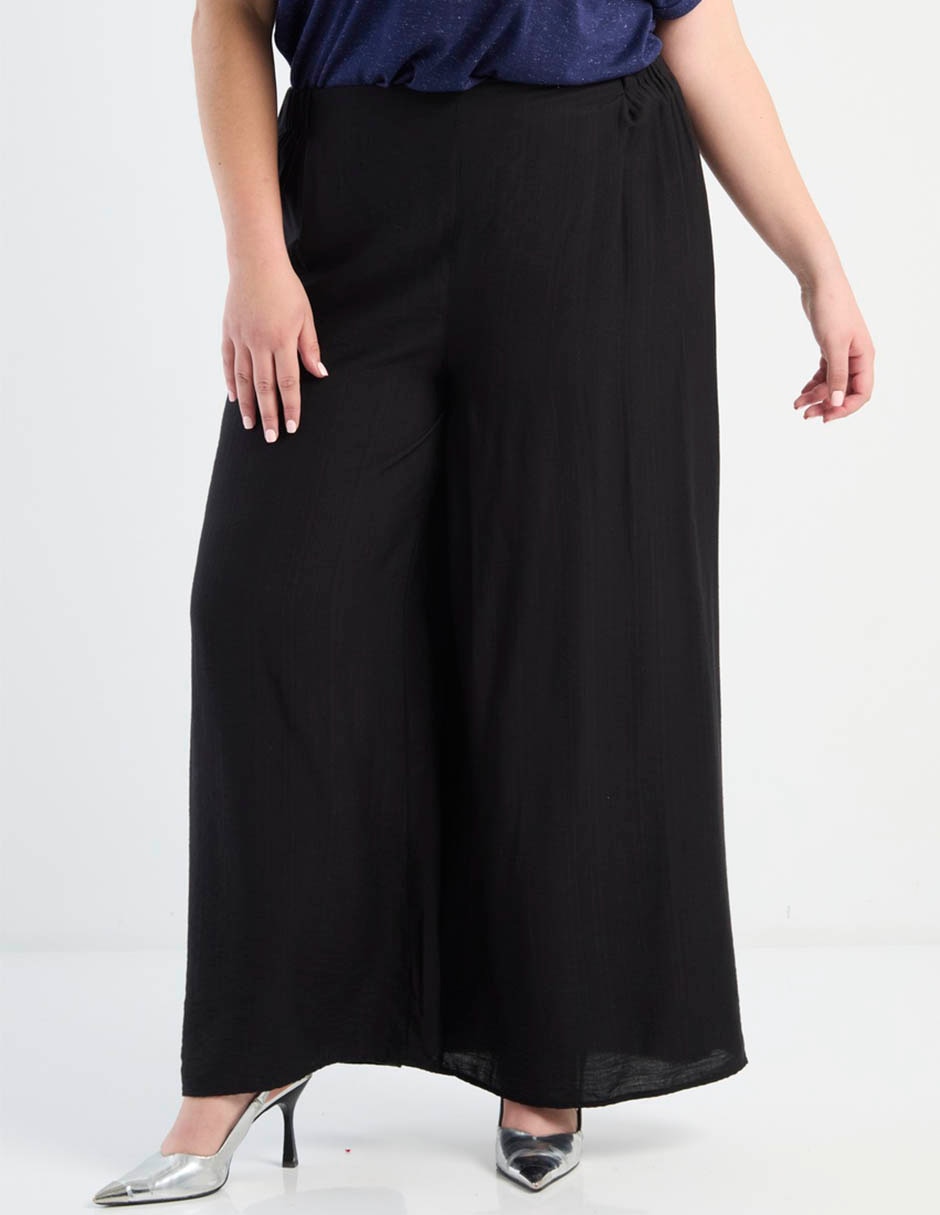 Pantalón relaxed amplio para mujer