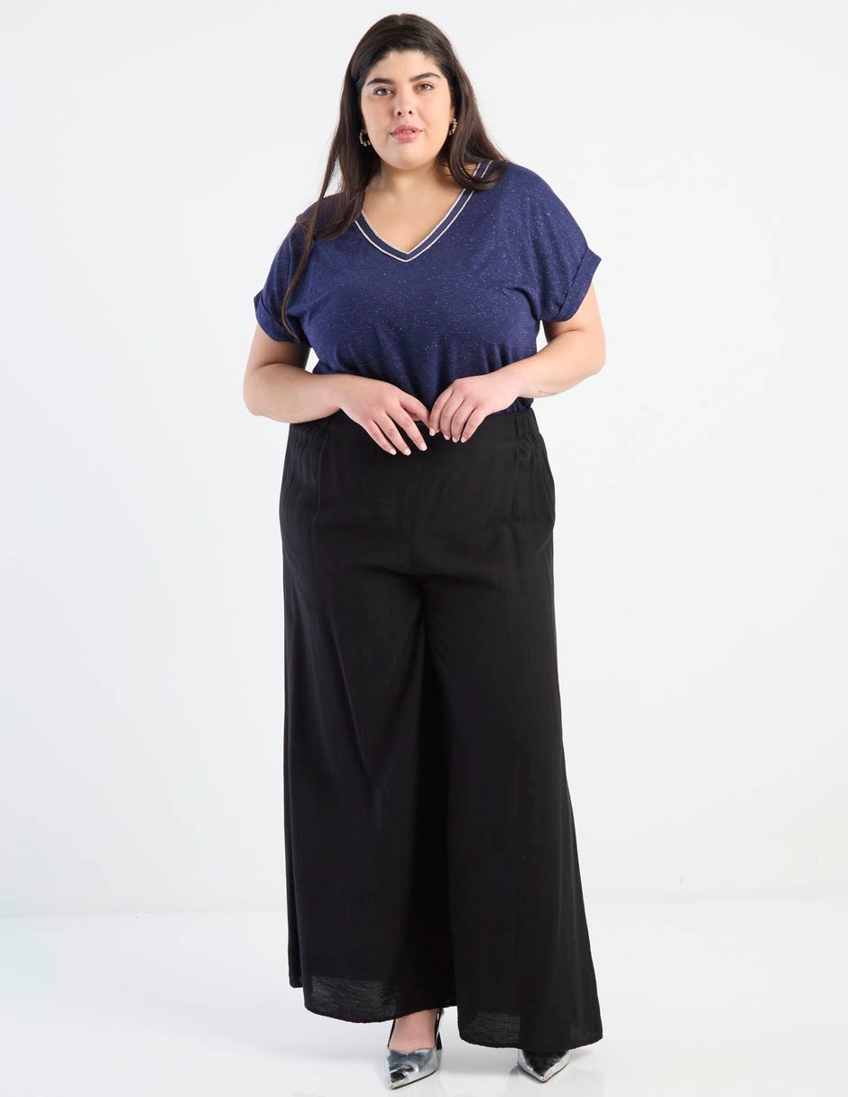 Pantalón relaxed amplio para mujer 3