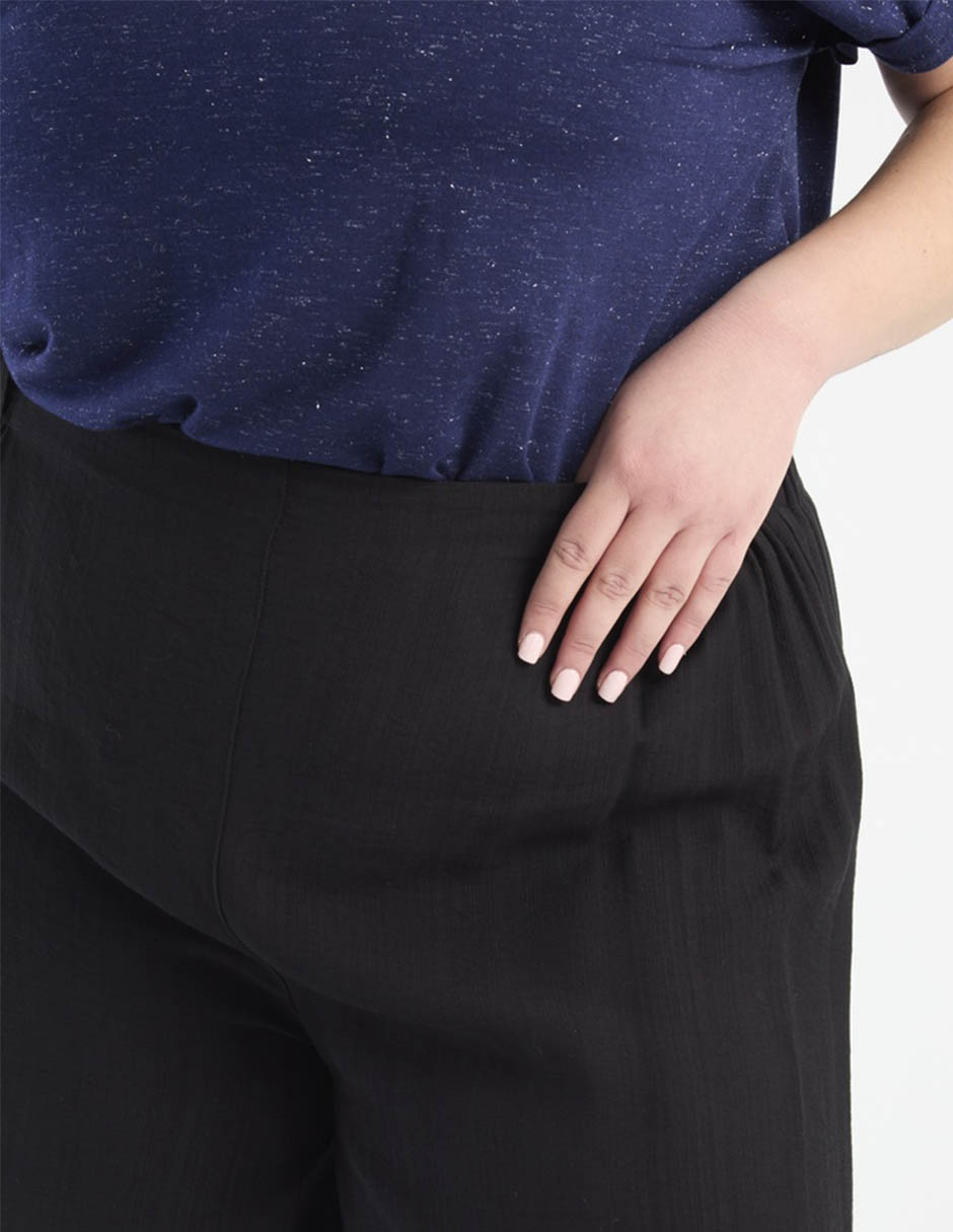 Pantalón relaxed amplio para mujer 4