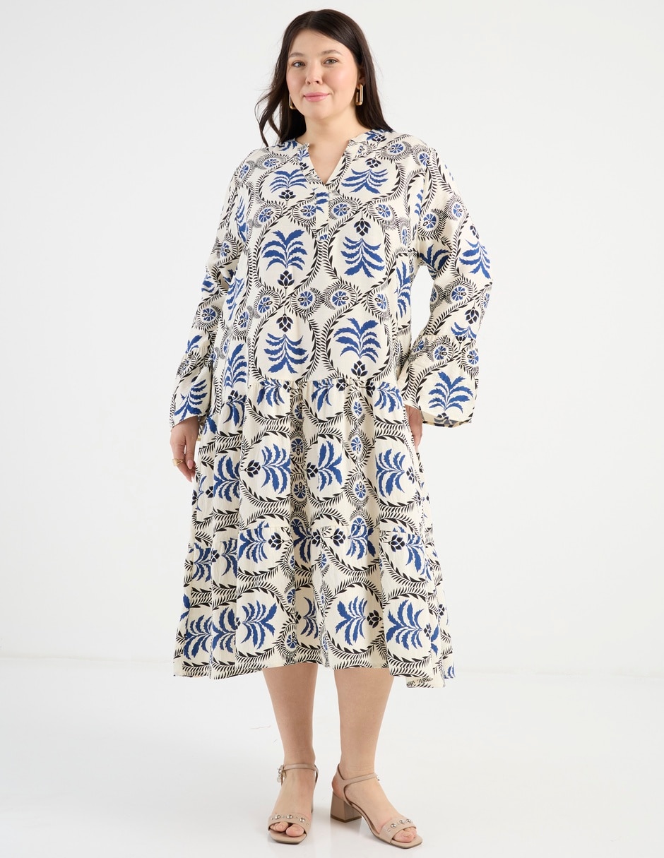 Vestido midi casual para mujer 2