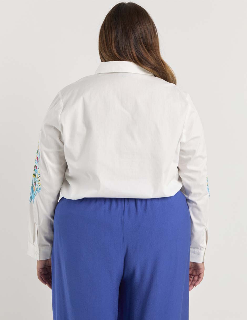 Blusa manga larga para mujer 6