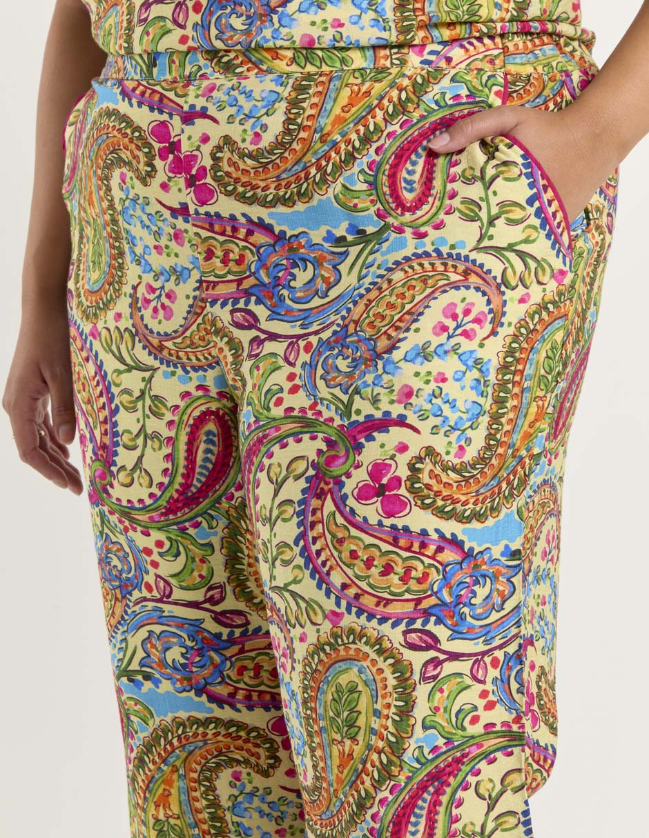 Pantalón relaxed straight para mujer 4
