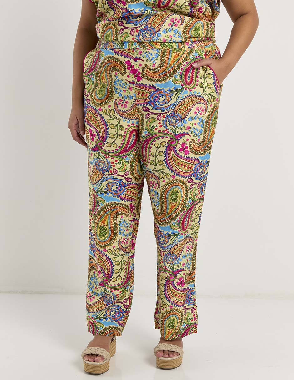 Pantalón relaxed straight para mujer 5