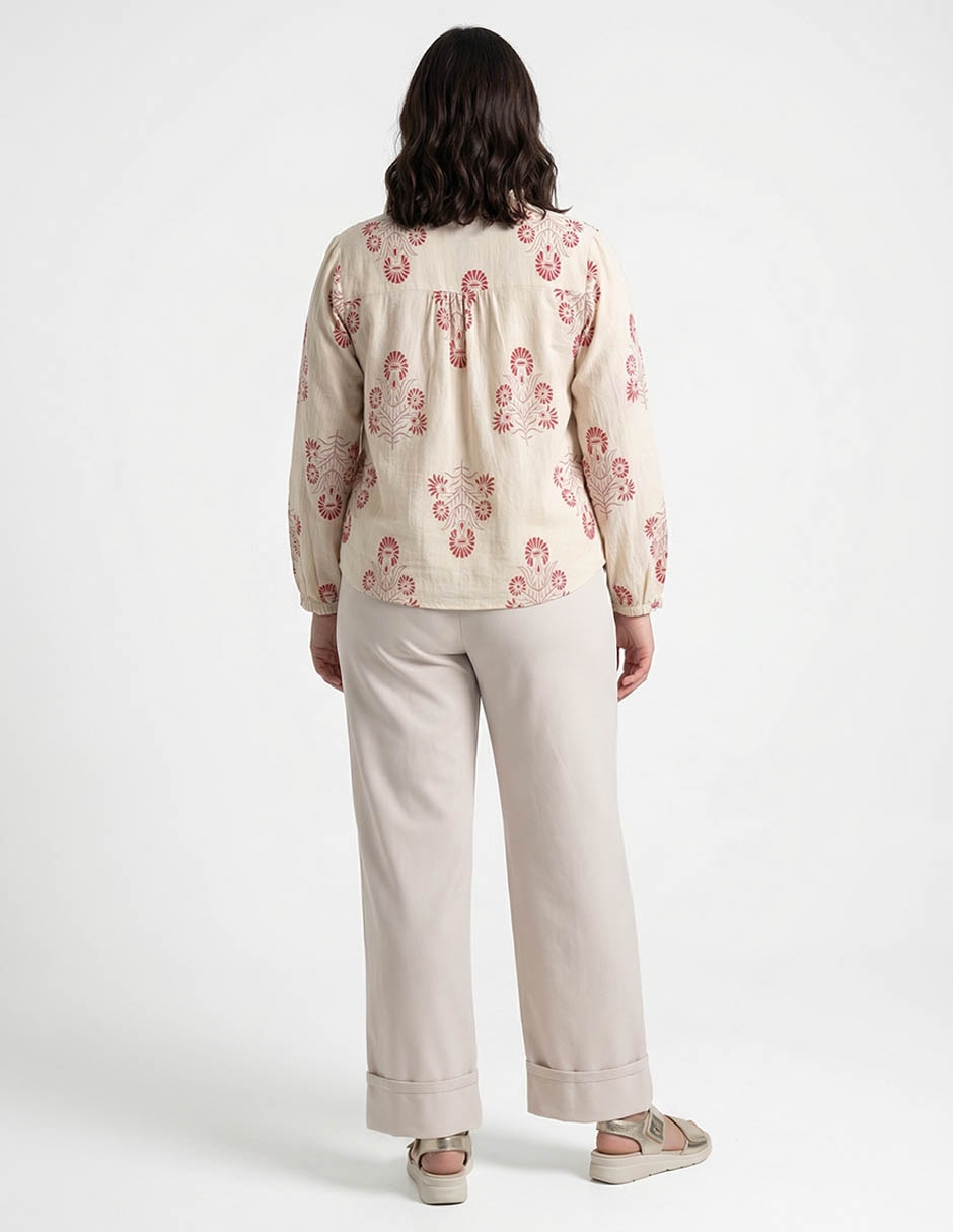 Blusa manga 3/4 para mujer 2