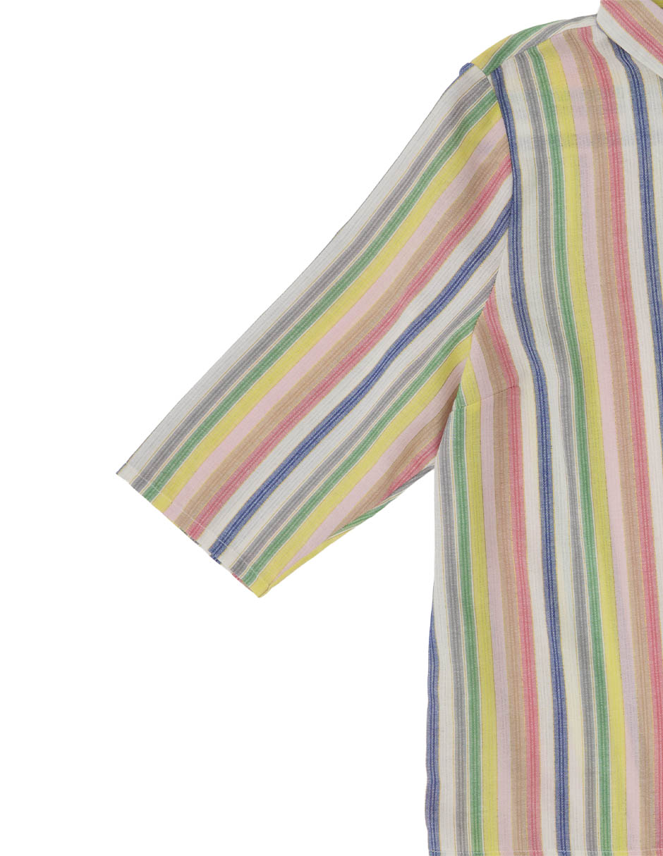 Blusa camisera manga 3/4 para mujer 6