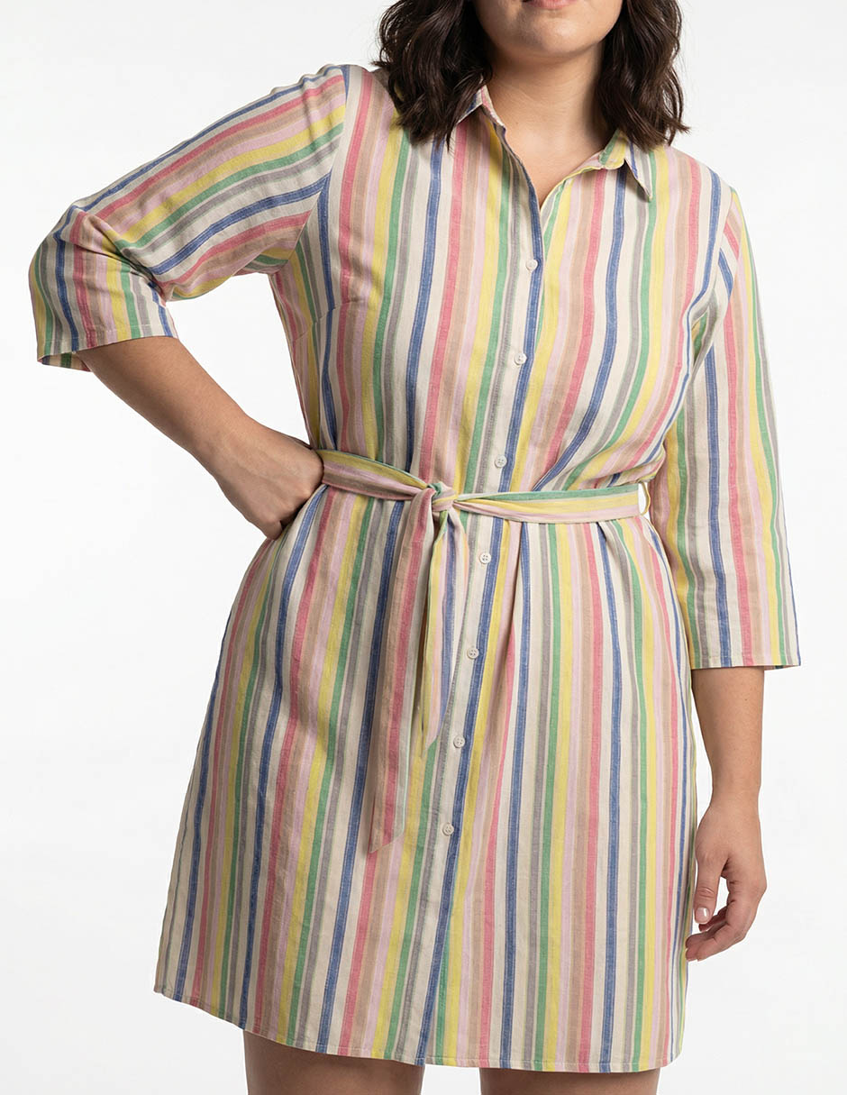 Vestido midi casual para mujer 4