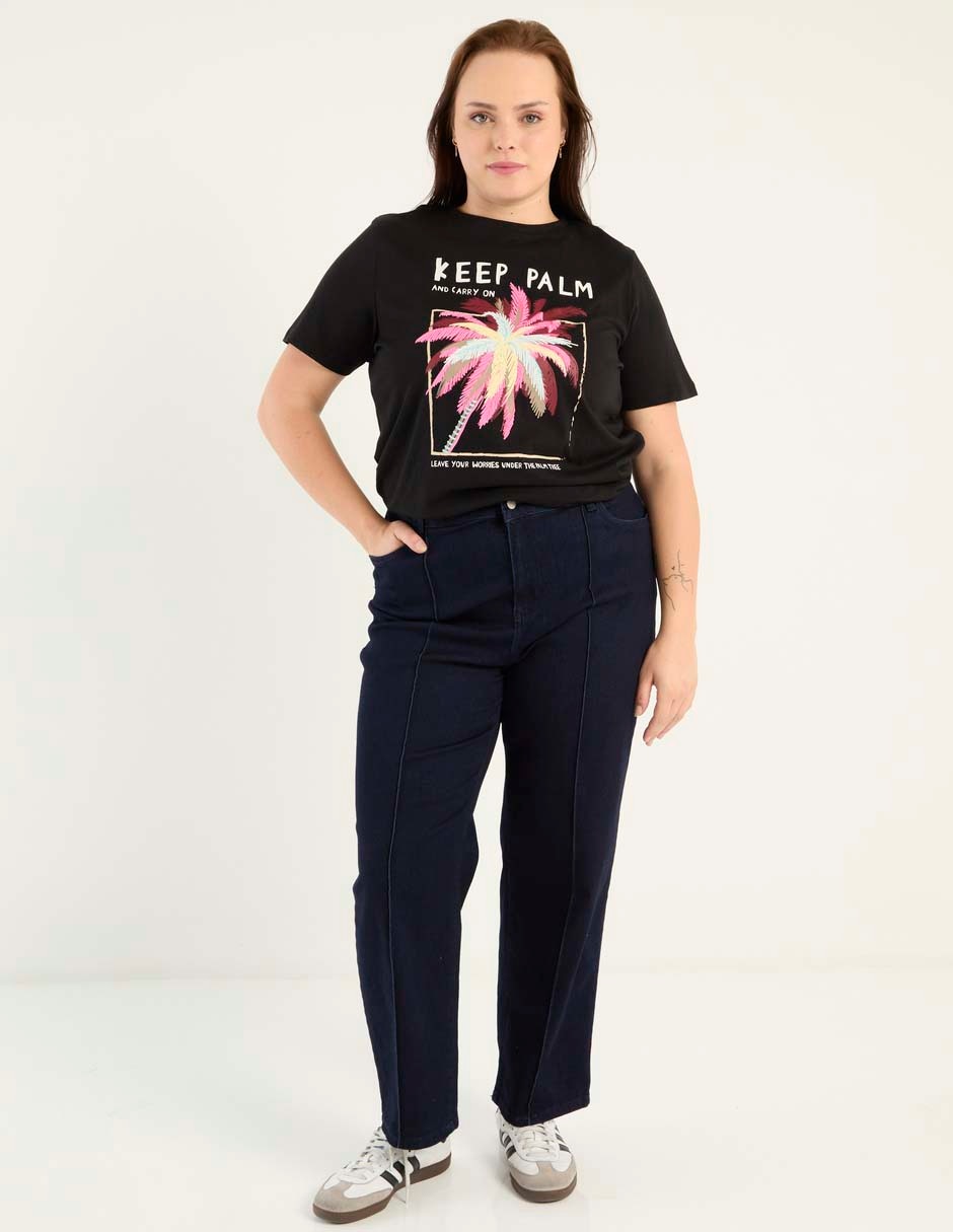 Jeans straight para mujer 3