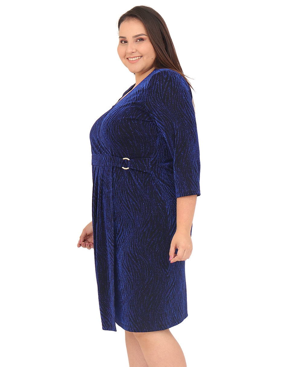 Vestido a la rodilla formal para mujer 2