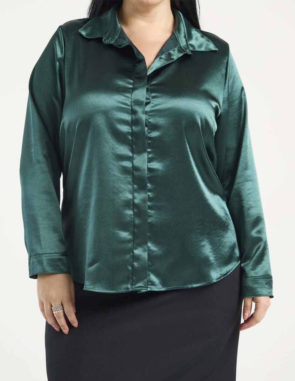 Blusa manga larga para mujer 5
