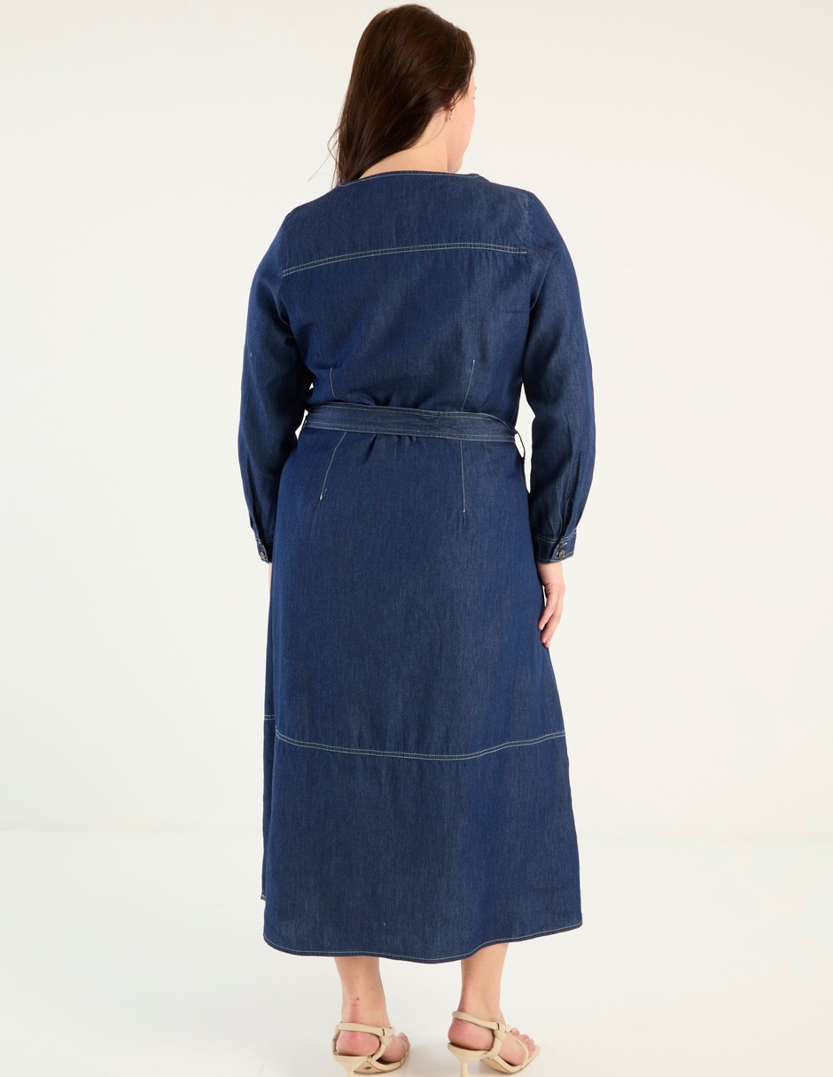 Vestido midi casual para mujer 2