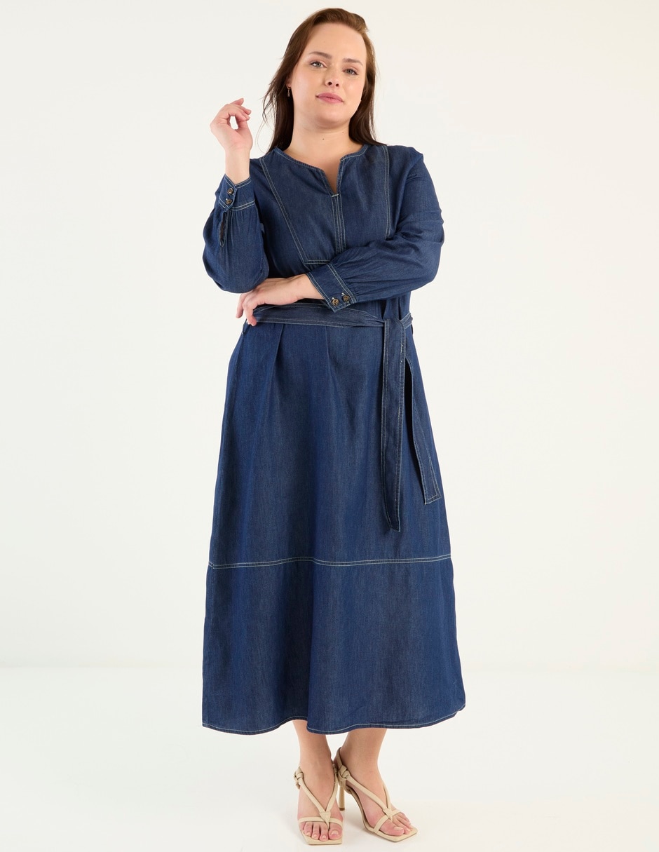 Vestido midi casual para mujer 3