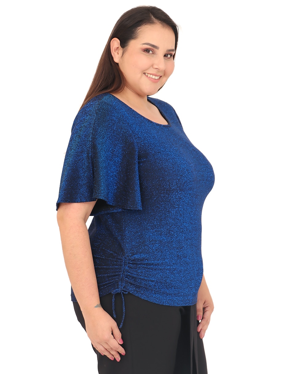 Blusa manga corta para mujer 3