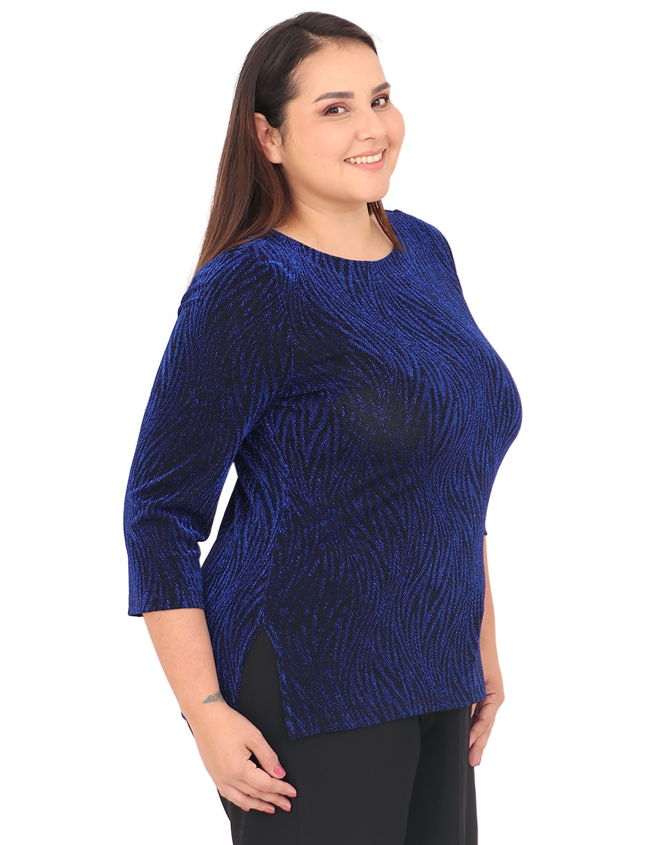 Blusa manga 3/4 para mujer 3