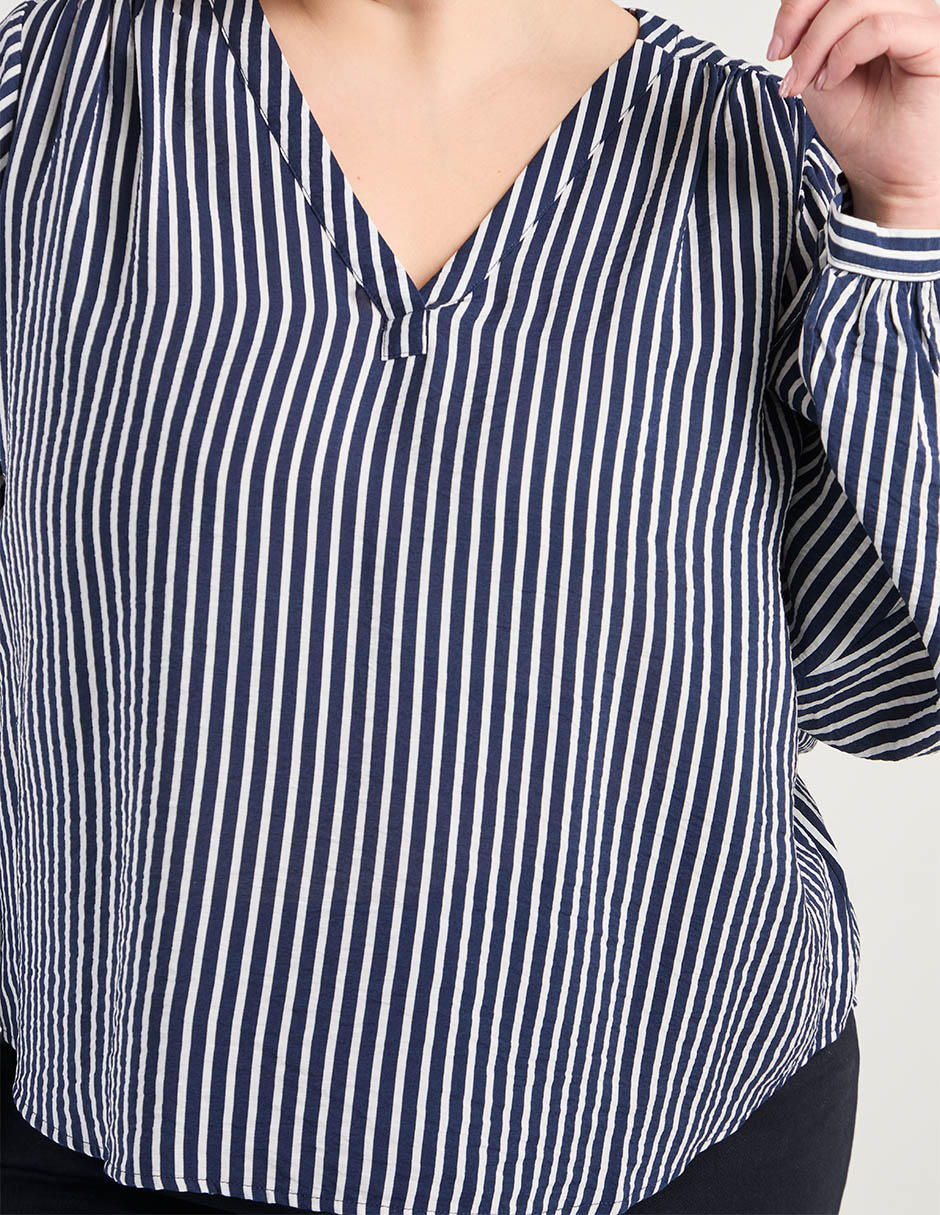 Blusa manga larga para mujer 4