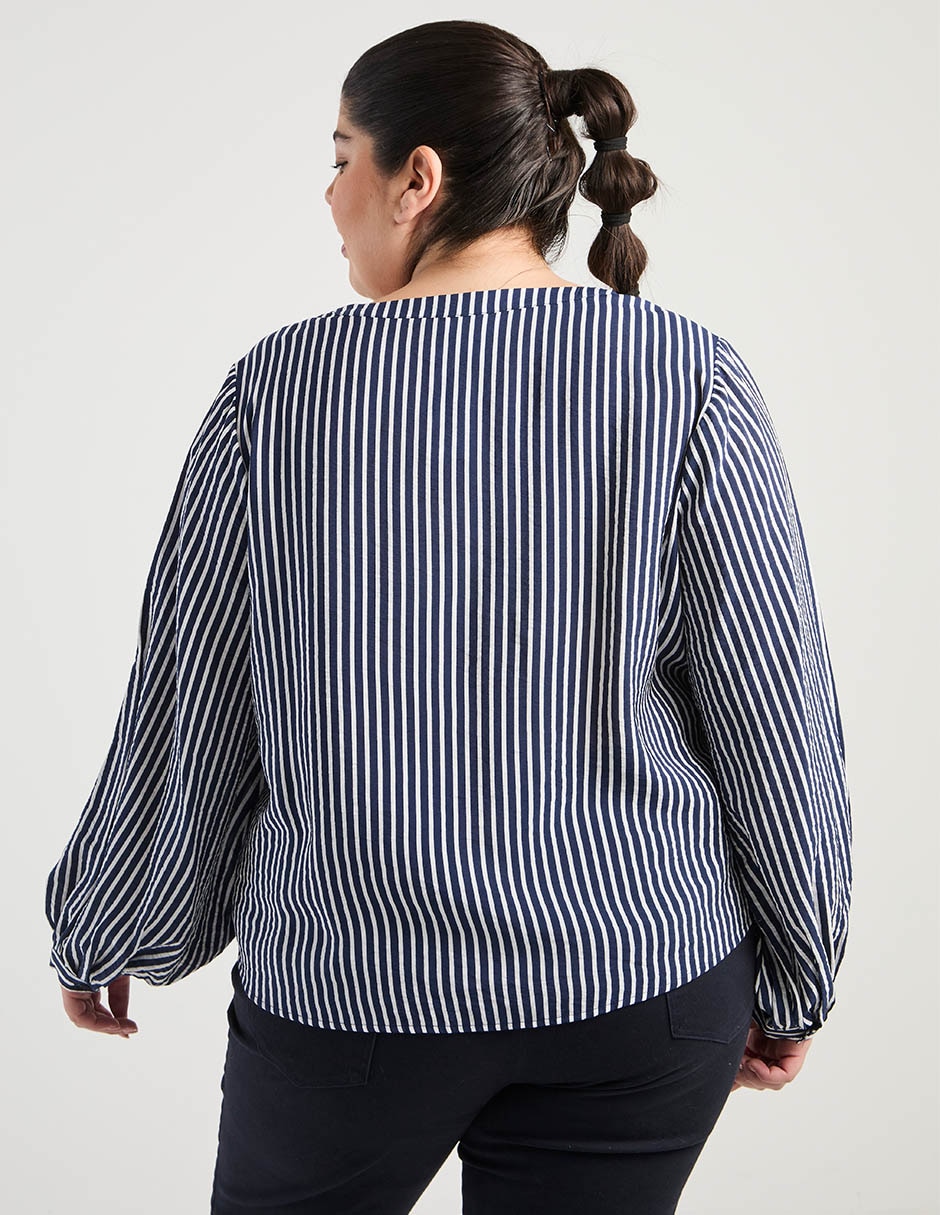 Blusa manga larga para mujer 6