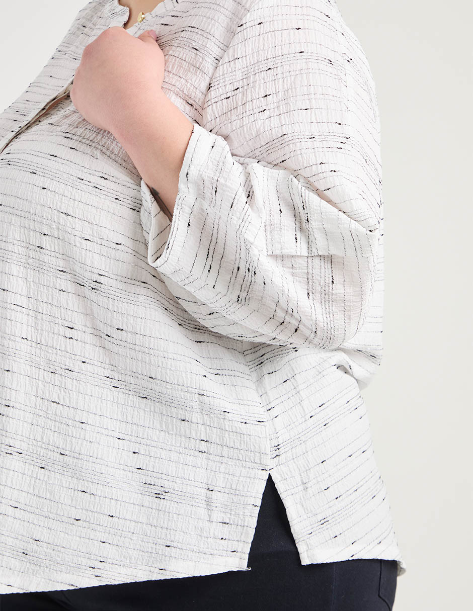 Blusa manga 3/4 para mujer 5