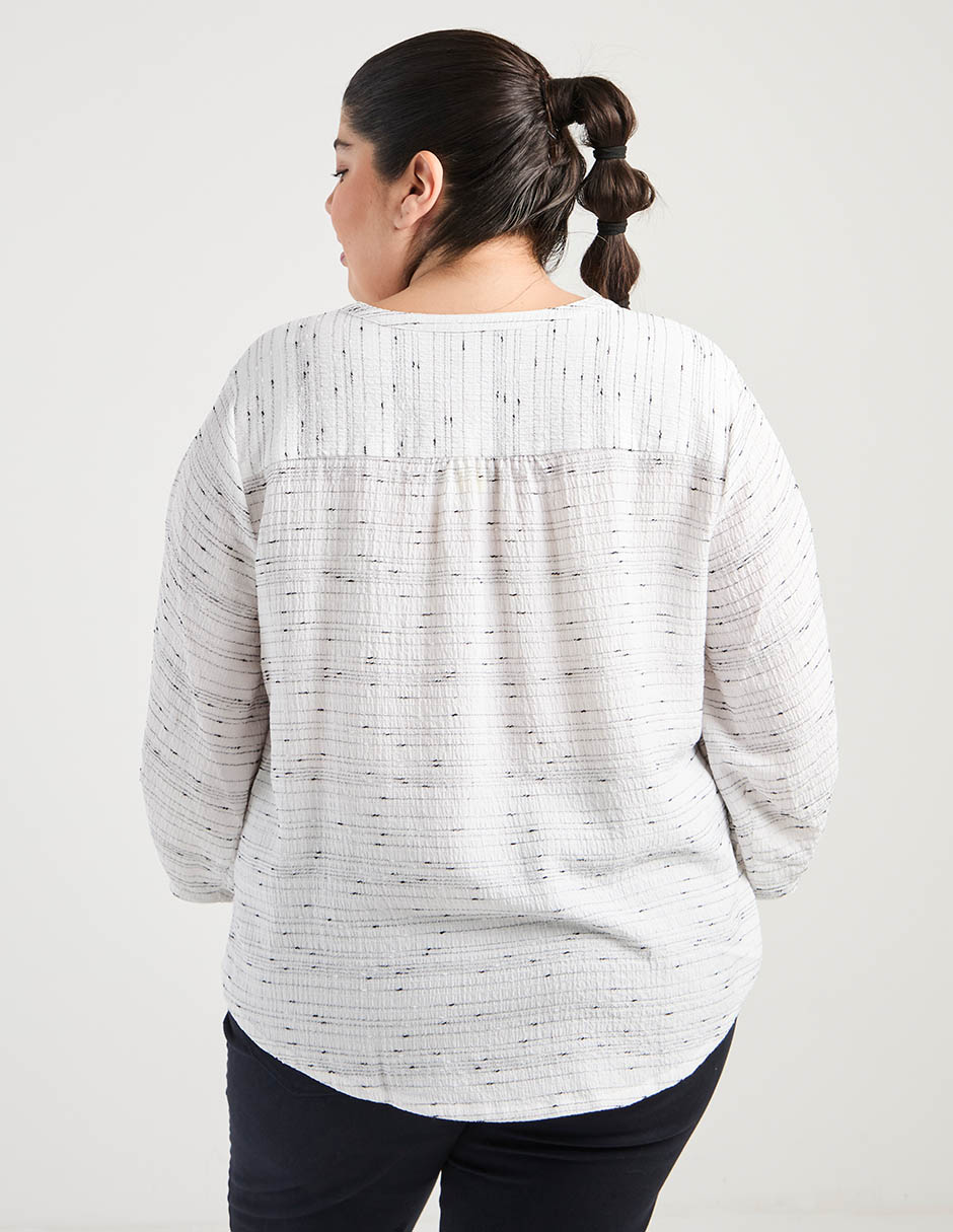 Blusa manga 3/4 para mujer 6