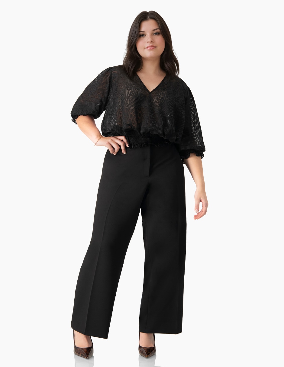 Blusa manga al codo para mujer 4