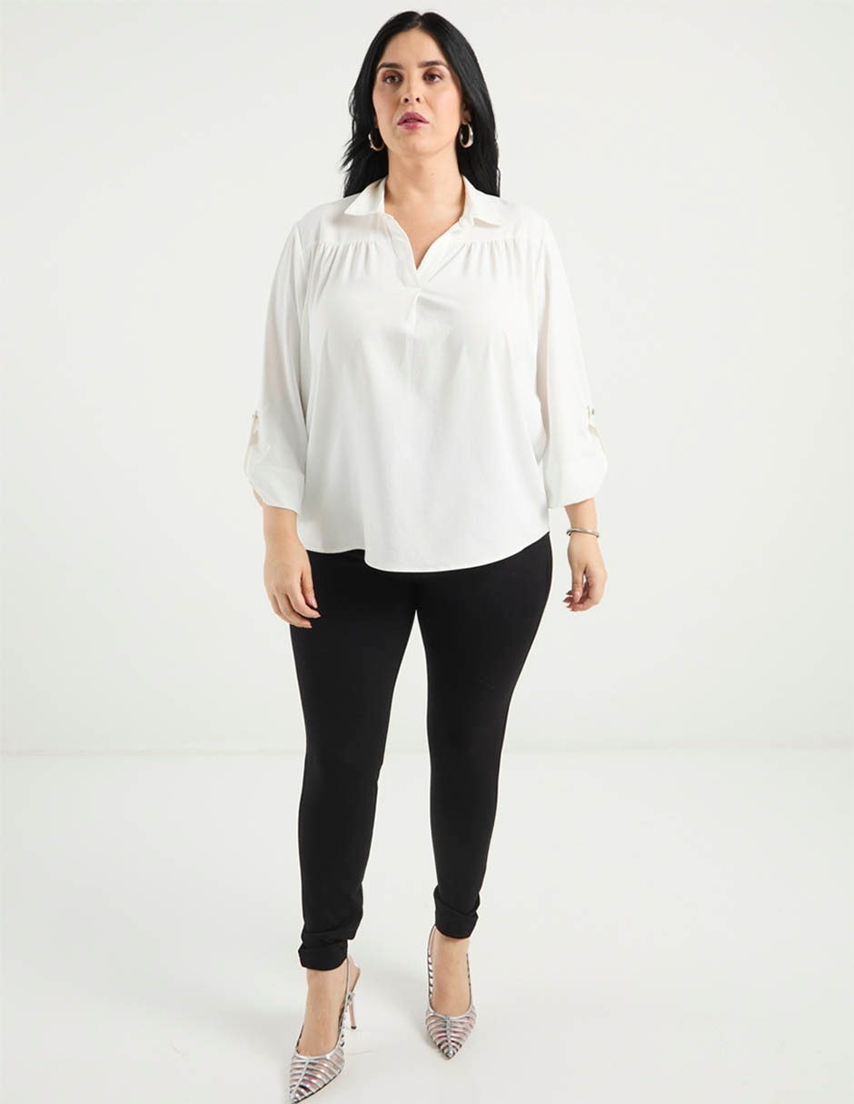 Blusa manga 3/4 para mujer 3