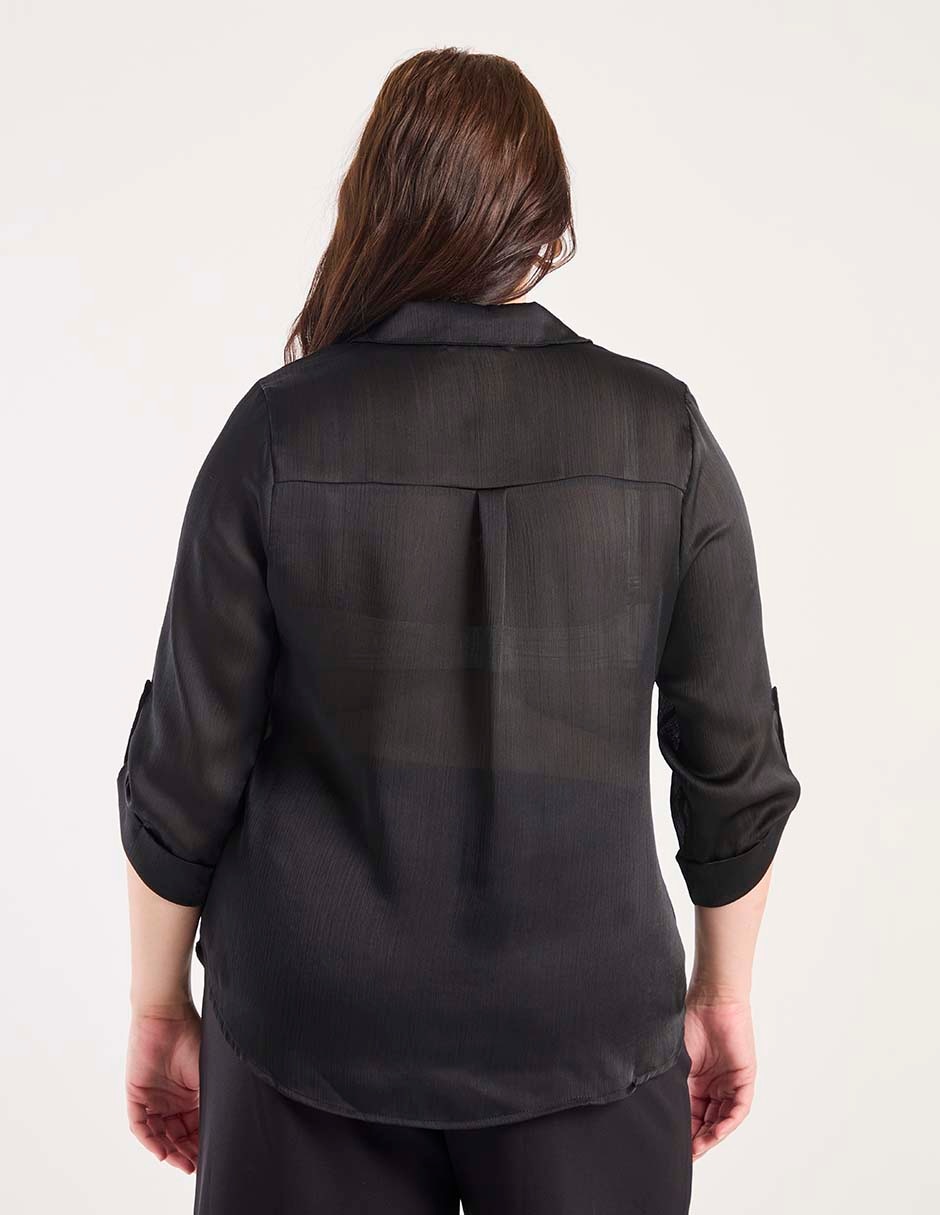 Blusa Davinchy manga 3/4 para mujer