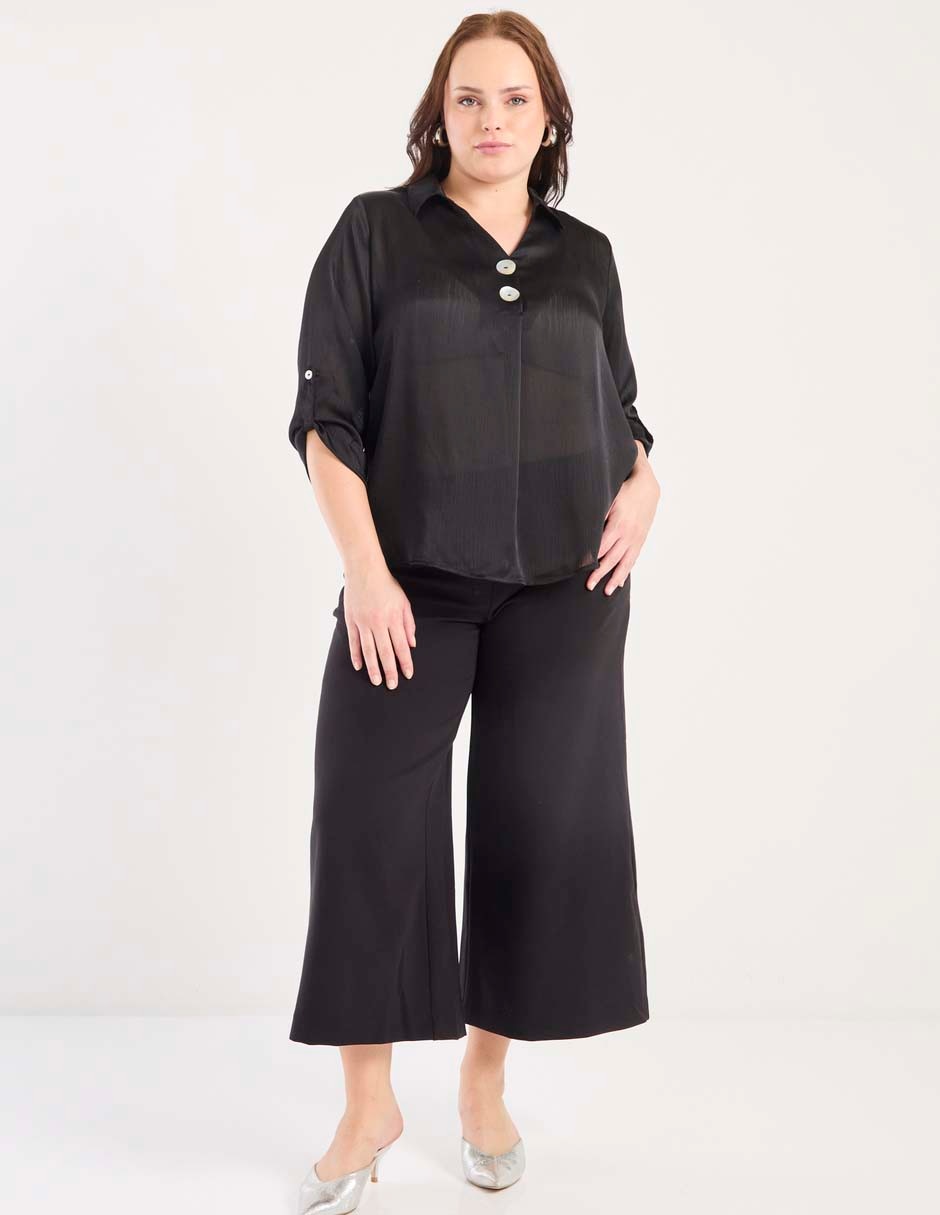 Blusa Davinchy manga 3/4 para mujer