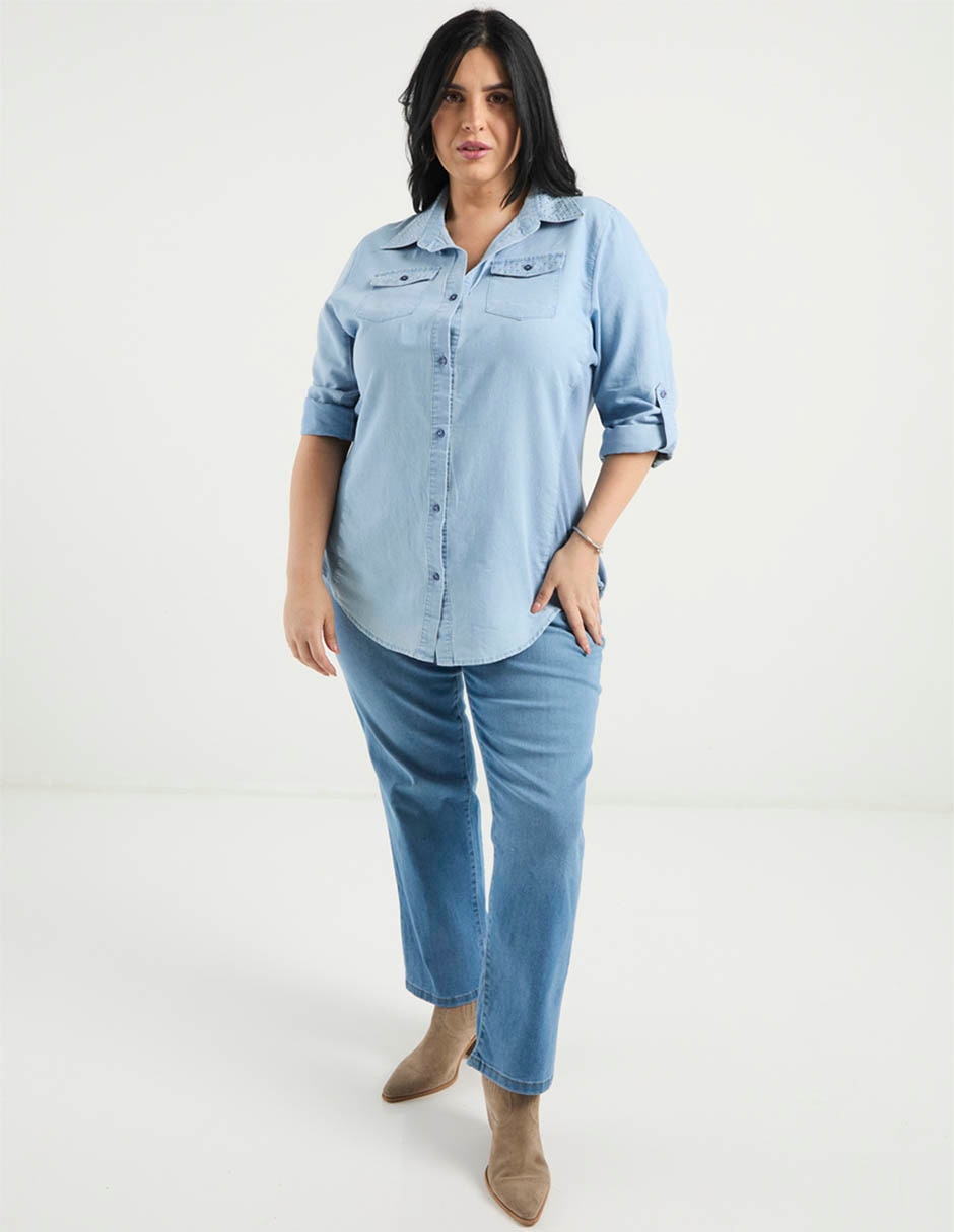 Blusa manga 3/4 para mujer 3