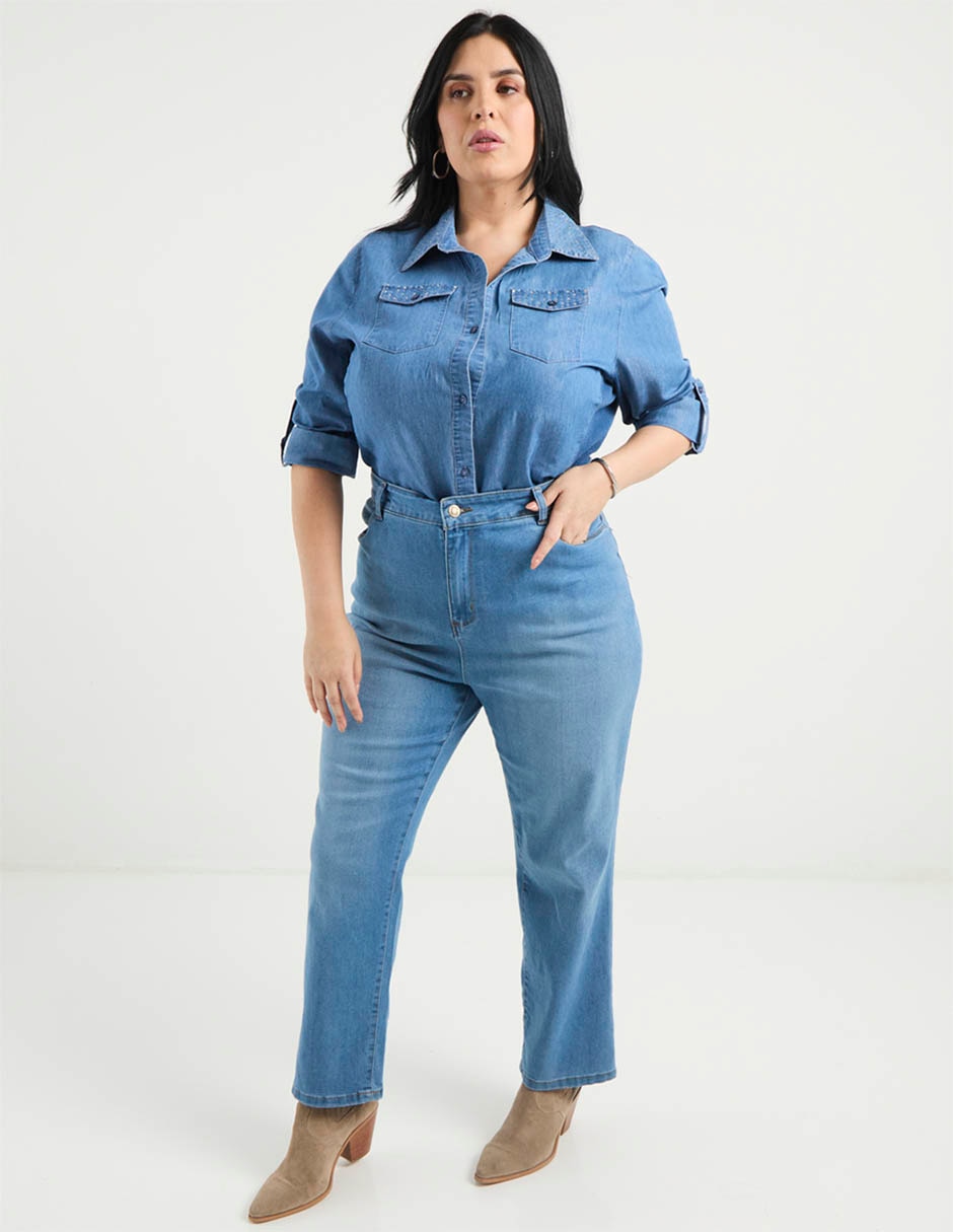 Blusa Davinchy manga 3/4 para mujer