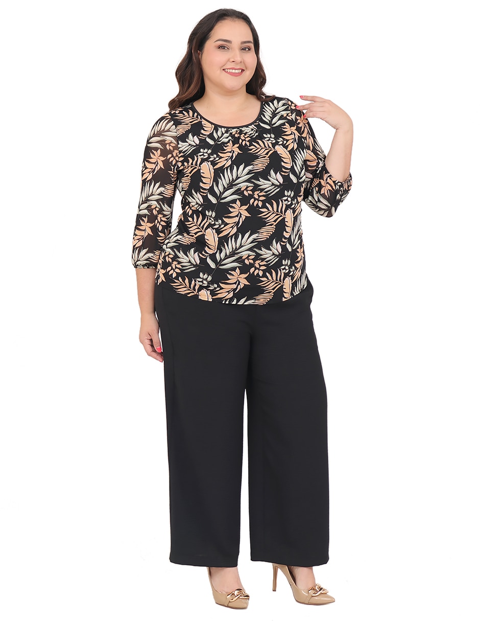 Blusa manga 3/4 para mujer 3
