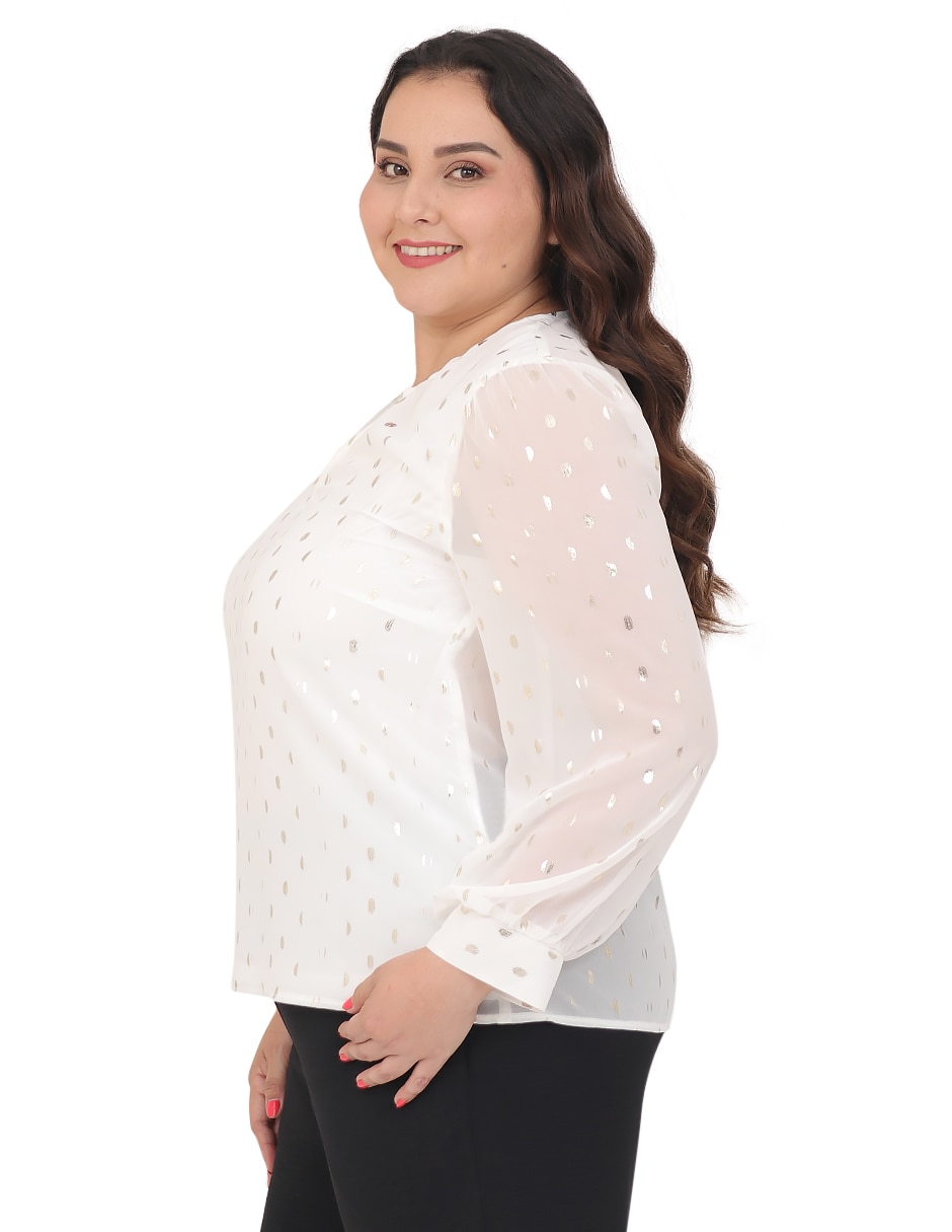 Blusa Barema manga larga para mujer 4