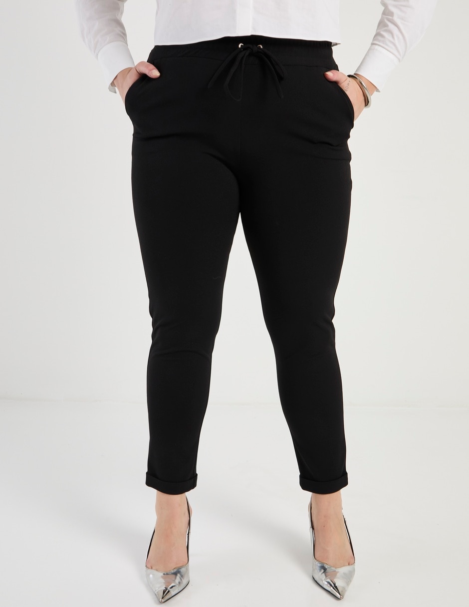 Pantalón chino slim para mujer