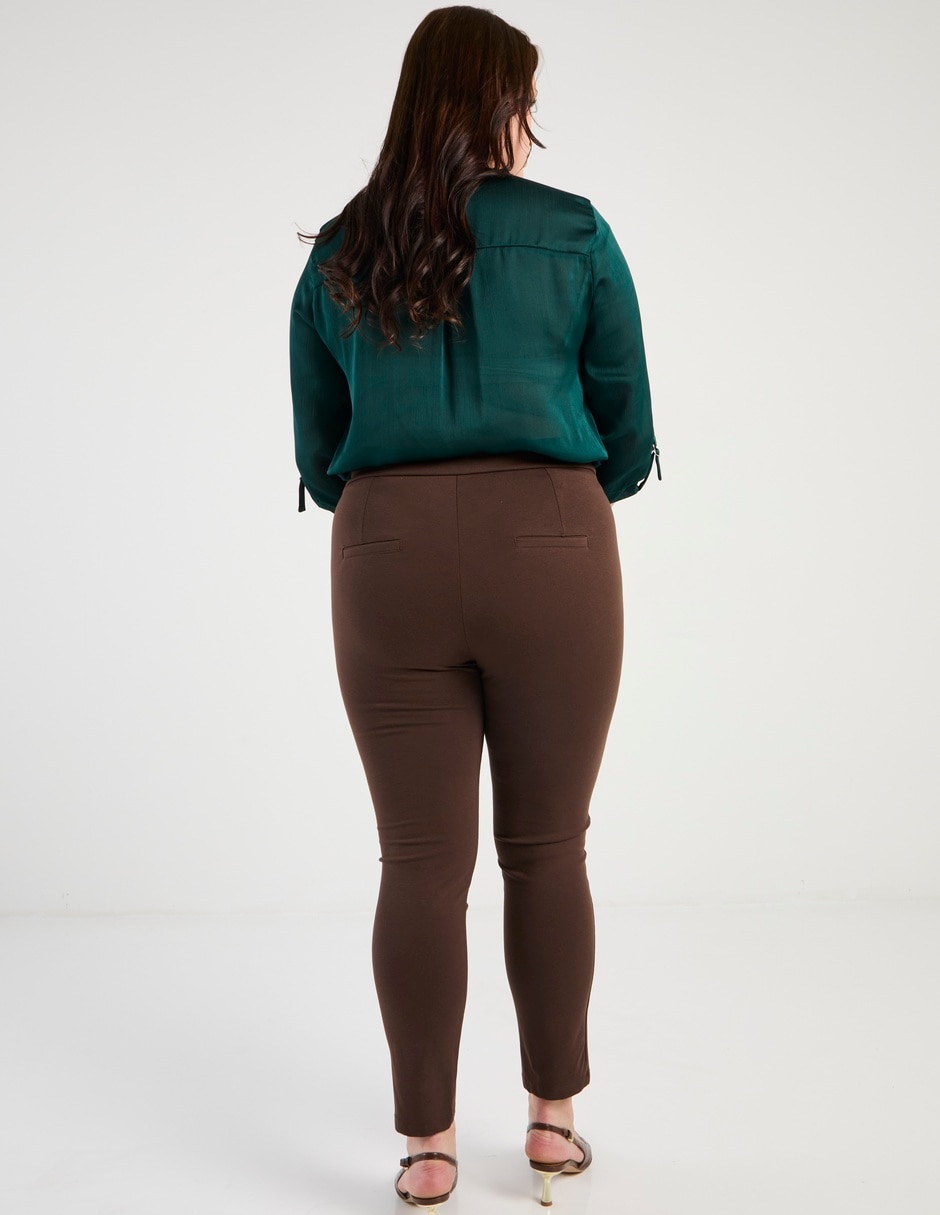 Pantalón de vestir slim para mujer 2