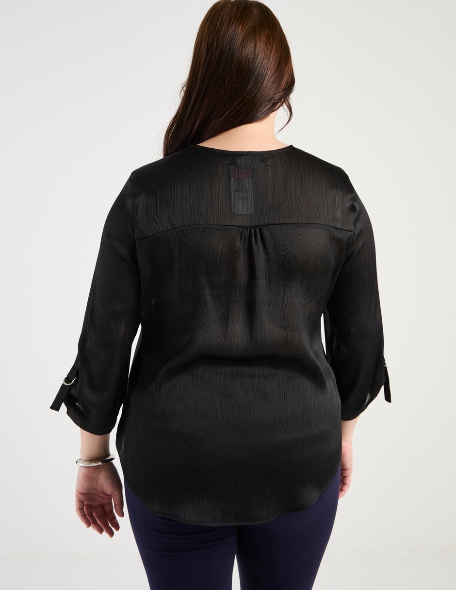 Blusa manga 3/4 para mujer 2