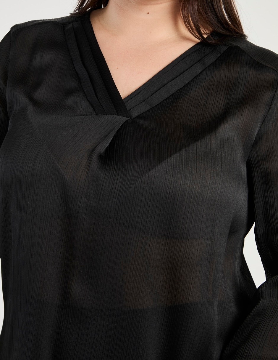 Blusa manga 3/4 para mujer 4