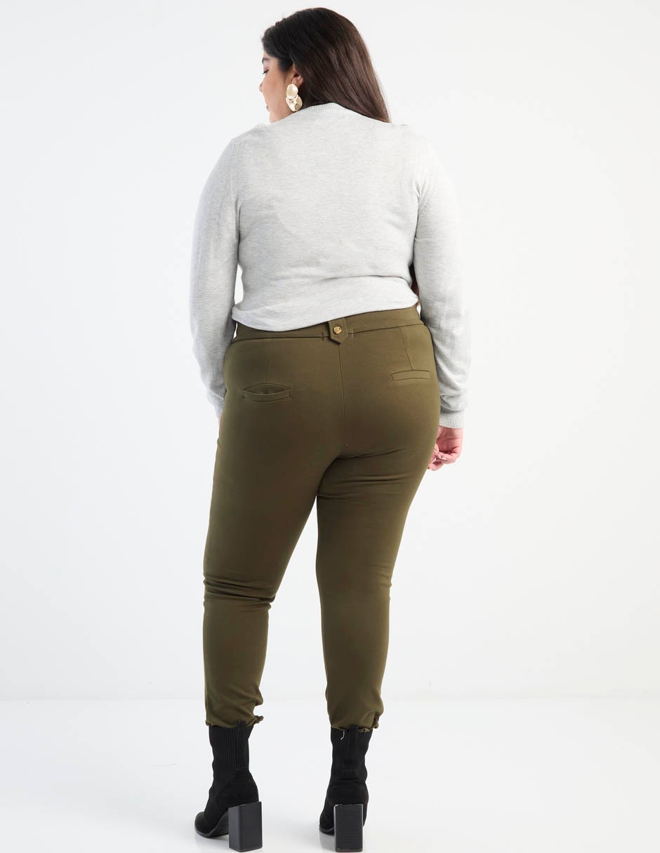 Pantalón de vestir slim para mujer 2