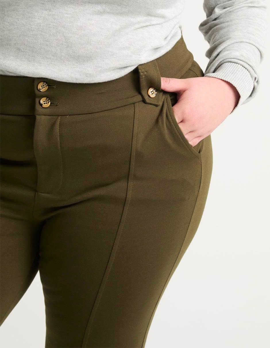 Pantalón de vestir slim para mujer 4