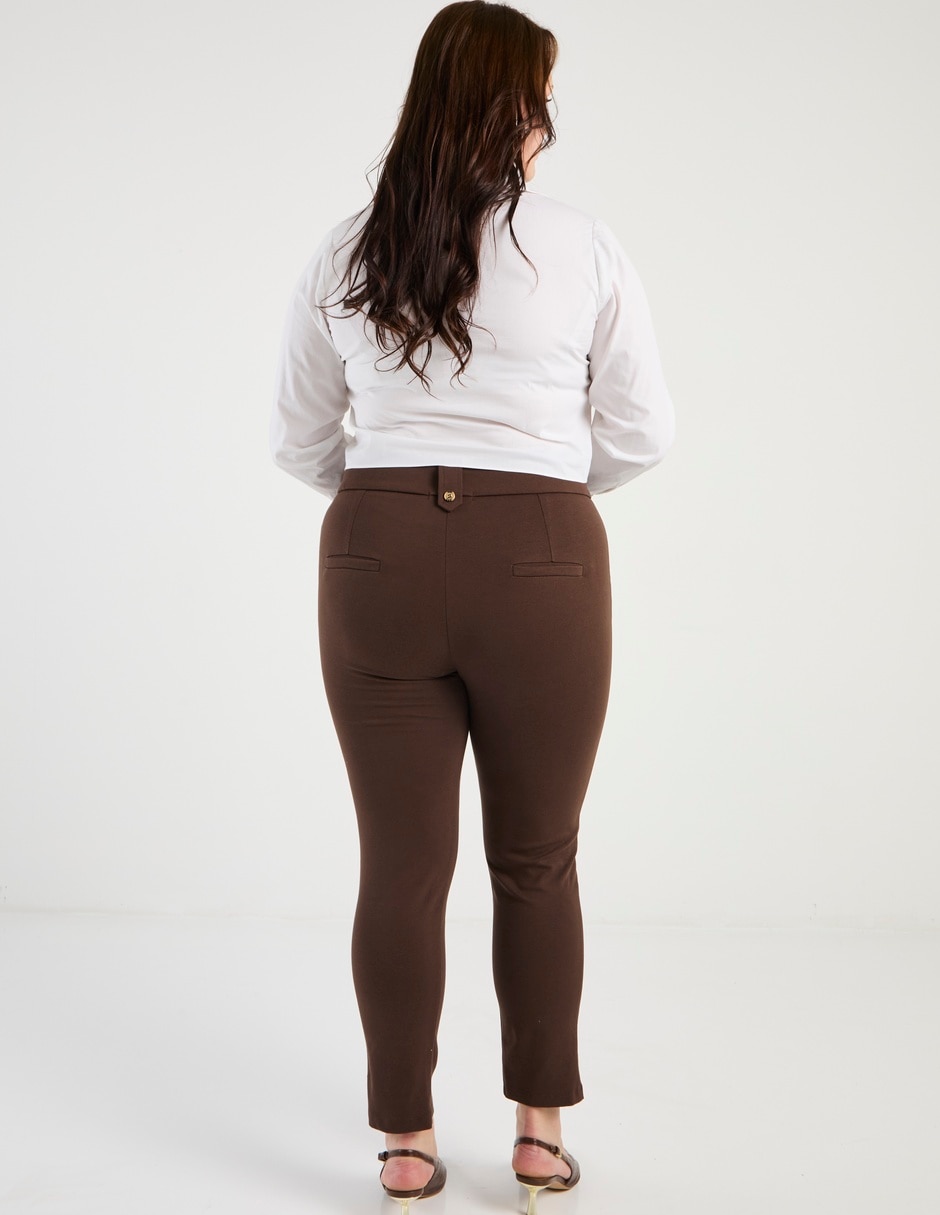 Pantalón de vestir slim para mujer 2