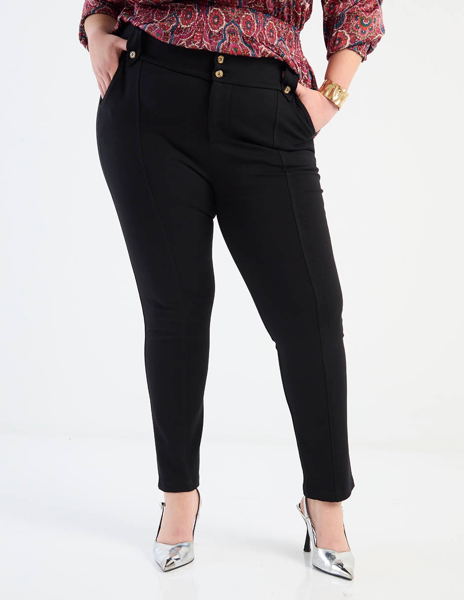 Pantalón de vestir slim para mujer Pantalón de vestir slim para mujer