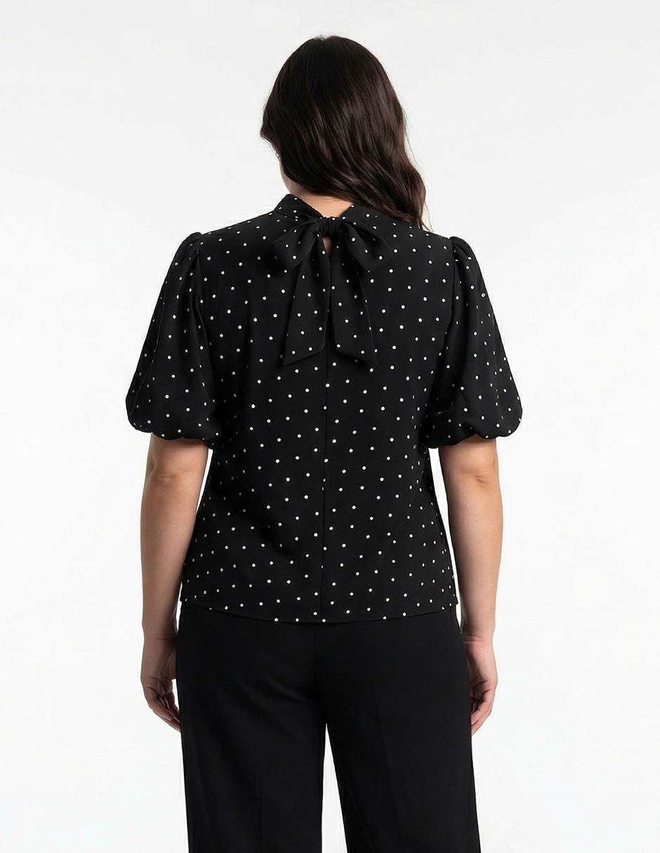 Blusa manga al codo para mujer 4