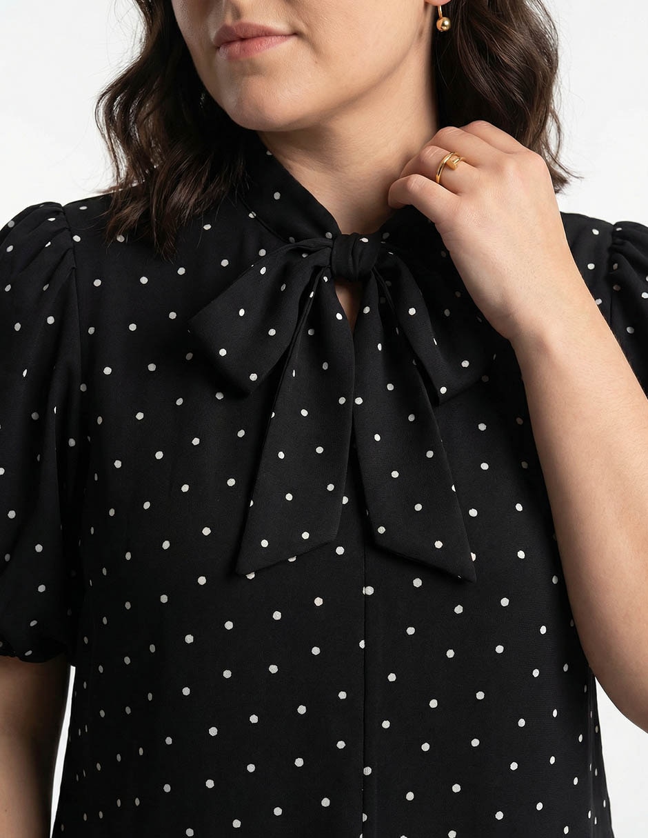Blusa manga al codo para mujer 6
